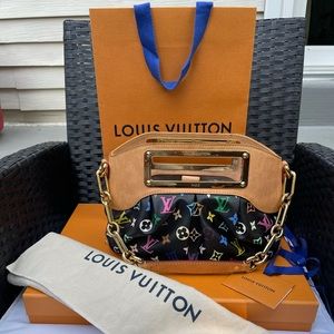Louis Vuitton Judy PM Monogram Multicolor Blanc